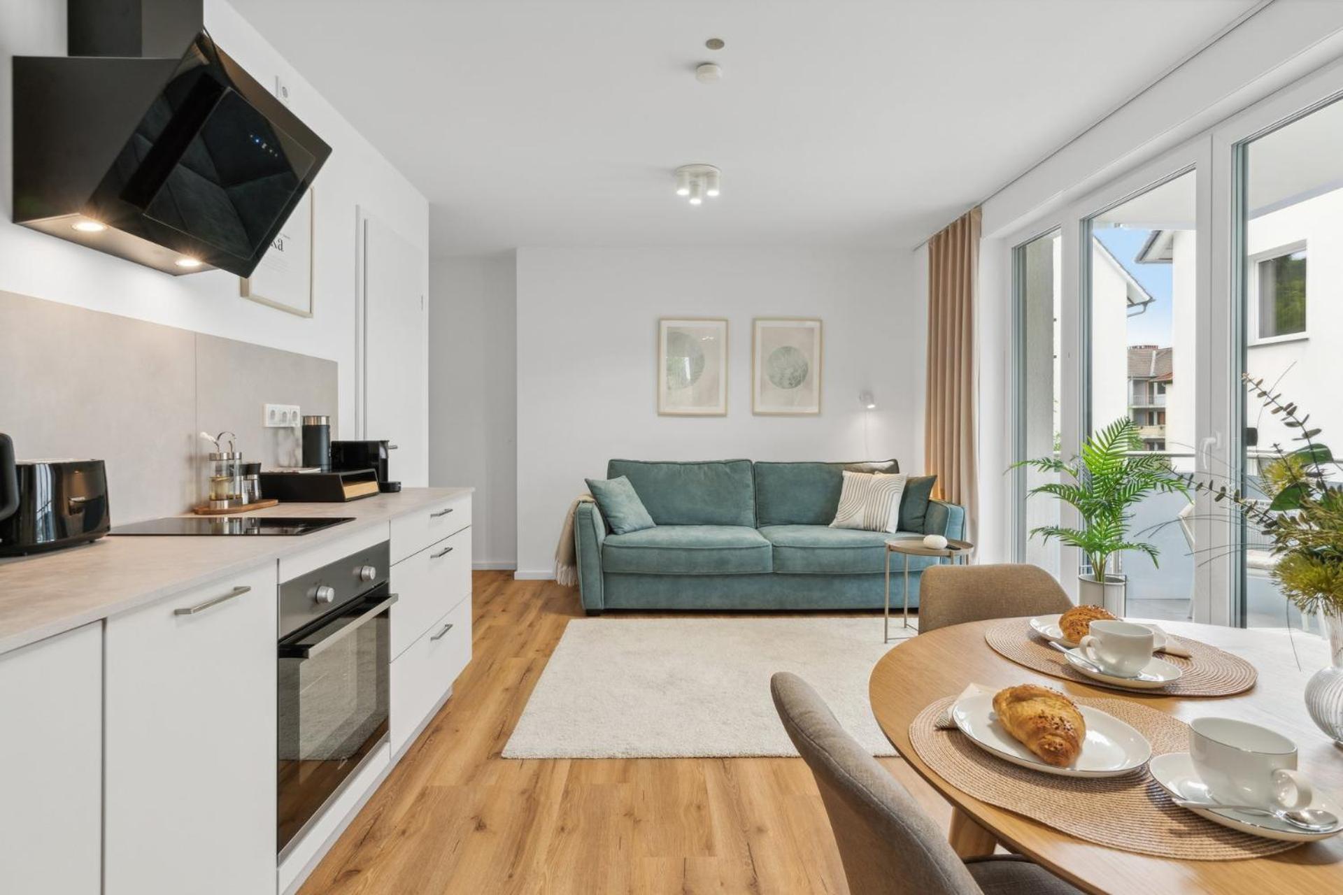 Zwei Apartments Fuer Bis Zu 8 Personen Zentral, Modern, Mit Terrasse & Balkon Bielefeld Bagian luar foto