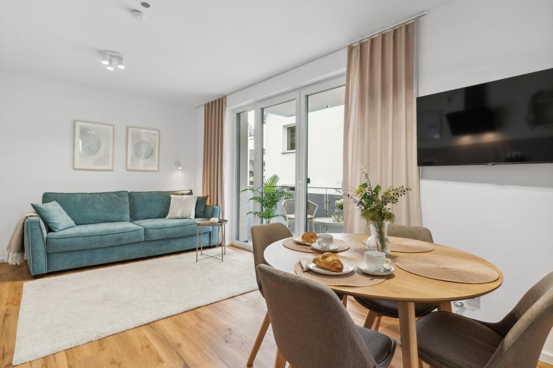 Zwei Apartments Fuer Bis Zu 8 Personen Zentral, Modern, Mit Terrasse & Balkon Bielefeld Bagian luar foto